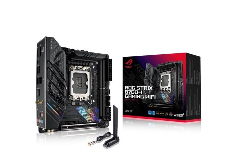 ASUS Płyta główna ASUS ROG STRIX B760-I GAMING WIFI ASUS Płyta główna ASUS ROG STRIX B760-I GAMING WIFI