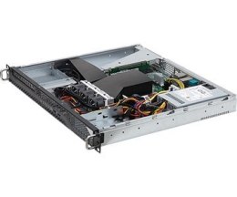 Asrock Platforma ASRock Rack (1U) AMD Ryzen (Int. drive bays, 2xGbE, 2x10GbE, Fixed PSU, IPMI)