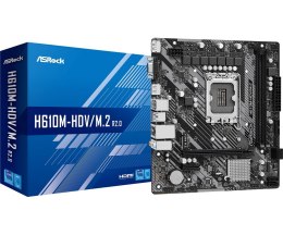 Asrock Płyta główna ASRock H610M-HDV/M.2 R2.0