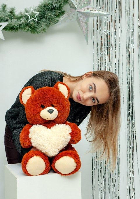 Go Gift Miś FRANK 50cm brązowy Go Gift Miś FRANK 50cm brązowy