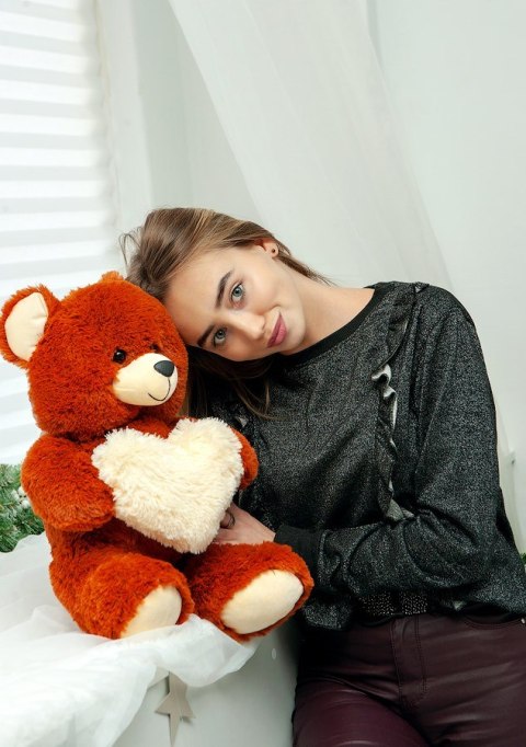 Go Gift Miś FRANK 50cm brązowy Go Gift Miś FRANK 50cm brązowy