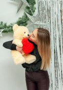 Go Gift Miś FRANK 50cm kremowy