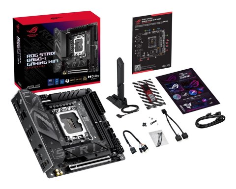 ASUS Płyta główna ASUS ROG STRIX B860-I GAMING WIFI ASUS Płyta główna ASUS ROG STRIX B860-I GAMING WIFI