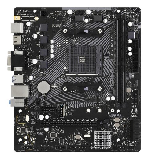 Asrock Płyta główna Asrock A520M-HVS Asrock Płyta główna Asrock A520M-HVS