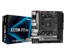 Asrock Płyta główna Asrock A520M-ITX/AC