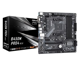 Asrock Płyta główna Asrock B450M PRO4 R2.0