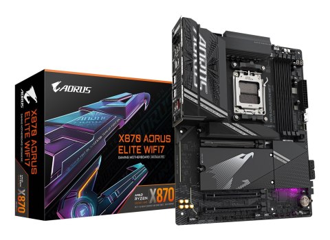 Gigabyte Płyta główna Gigabyte X870 AORUS ELITE WIFI7 Gigabyte Płyta główna Gigabyte X870 AORUS ELITE WIFI7