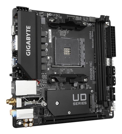 Gigabyte Płyta główna Gigabyte A520I AC Gigabyte Płyta główna Gigabyte A520I AC