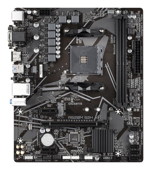 Gigabyte Płyta główna Gigabyte A520M S2H (rev. 1.0) Gigabyte Płyta główna Gigabyte A520M S2H (rev. 1.0)
