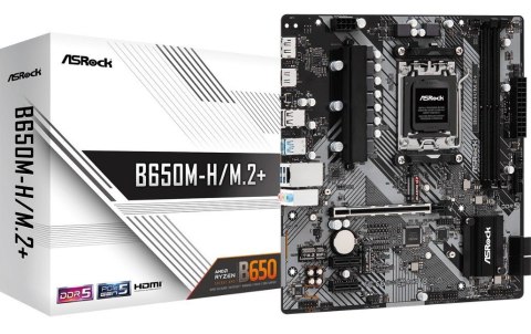 Asrock Płyta główna ASRock B650M-H/M.2+ Asrock Płyta główna ASRock B650M-H/M.2+