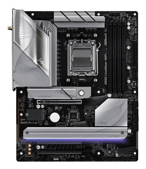 Asrock Płyta główna ASRock B850 LiveMixer WiFi Asrock Płyta główna ASRock B850 LiveMixer WiFi
