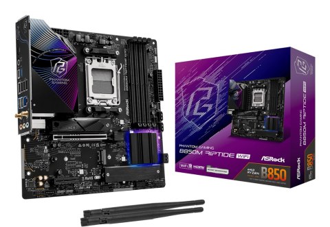Asrock Płyta główna ASRock B850M Riptide WiFi Asrock Płyta główna ASRock B850M Riptide WiFi
