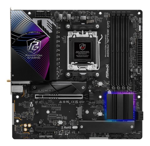 Asrock Płyta główna ASRock B850M Riptide WiFi Asrock Płyta główna ASRock B850M Riptide WiFi