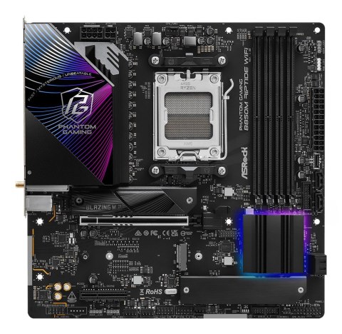 Asrock Płyta główna ASRock B850M Riptide WiFi Asrock Płyta główna ASRock B850M Riptide WiFi