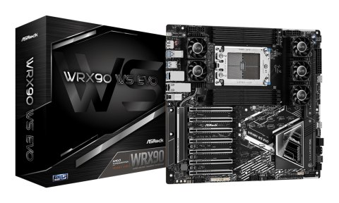 Asrock Płyta główna Asrock WRX90 WS EVO Asrock Płyta główna Asrock WRX90 WS EVO