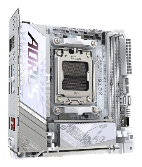 Gigabyte Płyta główna Gigabyte X870I AORUS PRO ICE (WYPRZEDAŻ) Gigabyte Płyta główna Gigabyte X870I AORUS PRO ICE (WYPRZEDAŻ)