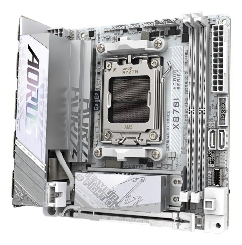 Gigabyte Płyta główna Gigabyte X870I AORUS PRO ICE (WYPRZEDAŻ) Gigabyte Płyta główna Gigabyte X870I AORUS PRO ICE (WYPRZEDAŻ)