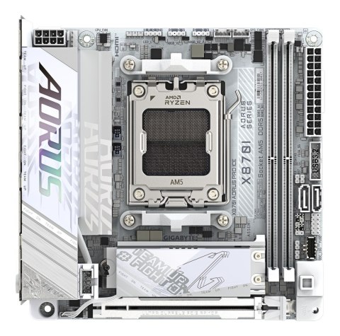 Gigabyte Płyta główna Gigabyte X870I AORUS PRO ICE (WYPRZEDAŻ) Gigabyte Płyta główna Gigabyte X870I AORUS PRO ICE (WYPRZEDAŻ)