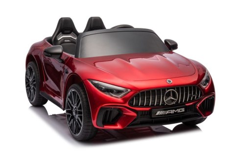 LEAN CARS Auto Na Akumulator Mercedes AMG SL63 Czerwony Lakierowany LEAN CARS Auto Na Akumulator Mercedes AMG SL63 Czerwony Lakierowany