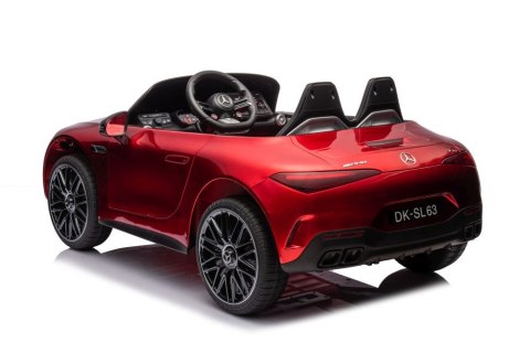 LEAN CARS Auto Na Akumulator Mercedes AMG SL63 Czerwony Lakierowany LEAN CARS Auto Na Akumulator Mercedes AMG SL63 Czerwony Lakierowany