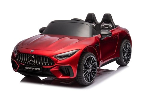 LEAN CARS Auto Na Akumulator Mercedes AMG SL63 Czerwony Lakierowany LEAN CARS Auto Na Akumulator Mercedes AMG SL63 Czerwony Lakierowany