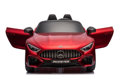 LEAN CARS Auto Na Akumulator Mercedes AMG SL63 Czerwony Lakierowany LEAN CARS Auto Na Akumulator Mercedes AMG SL63 Czerwony Lakierowany