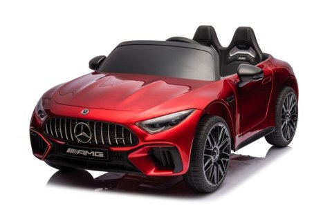 LEAN CARS Auto Na Akumulator Mercedes AMG SL63 Czerwony Lakierowany LEAN CARS Auto Na Akumulator Mercedes AMG SL63 Czerwony Lakierowany