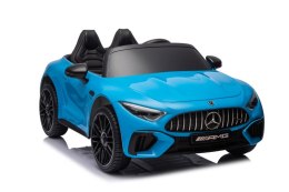LEAN CARS Auto Na Akumulator Mercedes AMG SL63 Niebieskie Lakierowane