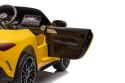 LEAN CARS Auto Na Akumulator Mercedes AMG SL63 Żółty Lakierowany