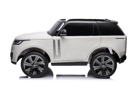LEAN CARS Auto Na Akumulator Range Rover DK-RR998 Białe LEAN CARS Auto Na Akumulator Range Rover DK-RR998 Białe