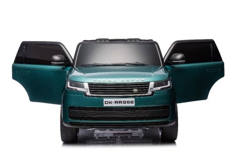 LEAN CARS Auto Na Akumulator Range Rover DK-RR998 Zielone Lakierowane LEAN CARS Auto Na Akumulator Range Rover DK-RR998 Zielone Lakierowane