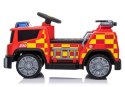 LEAN CARS Auto na akumulator Wóz strażacki TR1911 Czerwony