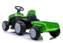 LEAN CARS Traktor z Przyczepą na Akumulator TR1908T Zielony
