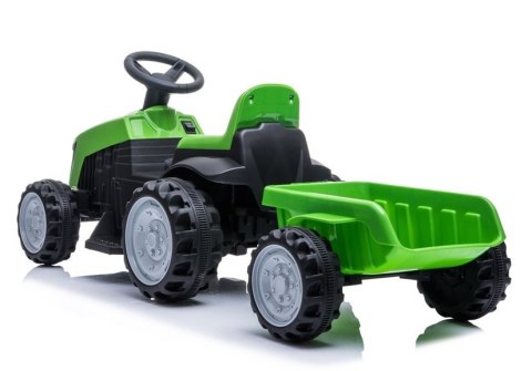 LEAN CARS Traktor z Przyczepą na Akumulator TR1908T Zielony LEAN CARS Traktor z Przyczepą na Akumulator TR1908T Zielony