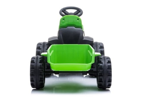 LEAN CARS Traktor z Przyczepą na Akumulator TR1908T Zielony LEAN CARS Traktor z Przyczepą na Akumulator TR1908T Zielony