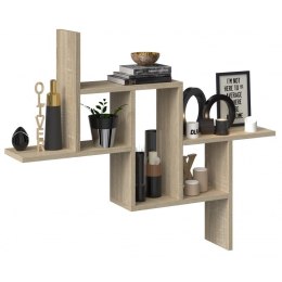 TOP E SHOP Pólka wisząca FIESTA 85x15xH73,5 sonoma