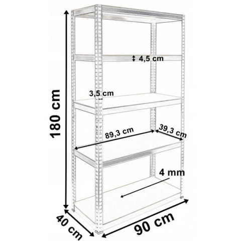 TOP E SHOP REGAŁ MAGAZYNOWY G9040 TOP E SHOP REGAŁ MAGAZYNOWY G9040
