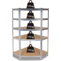 TOP E SHOP REGAŁ MAGAZYNOWY NAROŻNY METALOWY GC9030 30cm