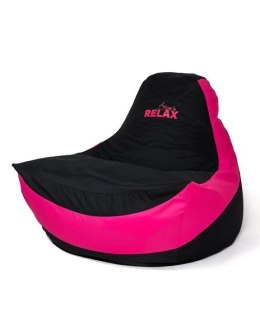 Go Gift Pufa worek sako BOLID czarny-różowy XXL 140x100