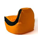 Go Gift Pufa worek sako BOLID pomarańczowy-czarny XXL 140x100