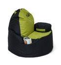 Go Gift Pufa worek sako COFFEE czarny-oliwka XXL 120x80