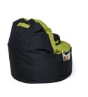 Go Gift Pufa worek sako COFFEE czarny-oliwka XXL 120x80