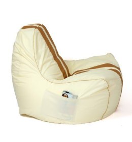 Go Gift Pufa worek sako FERRARI beżowy-złoty XXL 140x100