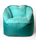 Go Gift Pufa worek sako FLUFFY miętowy XXL -140x90