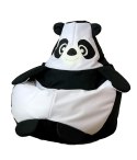 Go Gift Pufa worek sako PANDA czarny-biały L 105x80