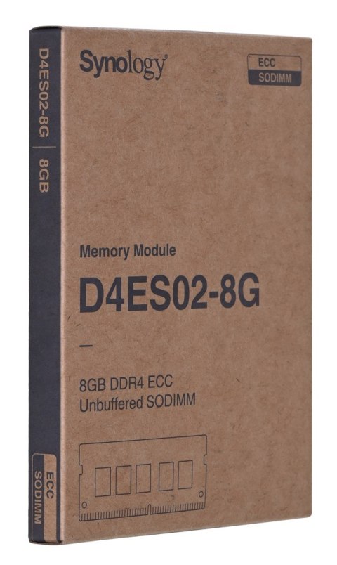 Synology Synology 8GB DDR4 ECC Unbuffered SODIMM (DS1823xs+, DS923+, DS723+, RS822RP+, RS822+, DS3622xs+, DS2422+, DS1522+) D4ES02-8G Synology Synology 8GB DDR4 ECC Unbuffered SODIMM (DS1823xs+, DS923+, DS723+, RS822RP+, RS822+, DS3622xs+, DS2422+, DS1522+) D4ES02-8G
