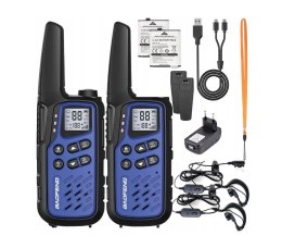 BAOFENG Krótkofalówka Baofeng BF-T25E Dark Blue 2 sztuki
