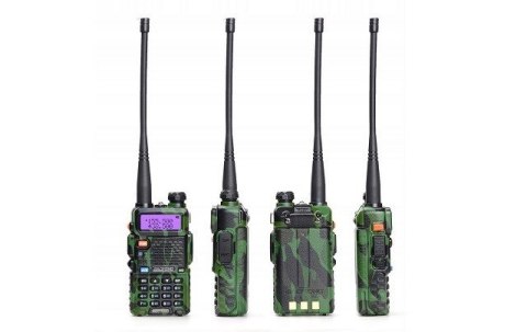 BAOFENG Krótkofalówka Baofeng UV-5R HTQ Camo, Radiotelefon Walkie Talkie Skaner Kamuflaż BAOFENG Krótkofalówka Baofeng UV-5R HTQ Camo, Radiotelefon Walkie Talkie Skaner Kamuflaż
