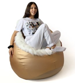 Go Gift Pufa worek sako GLAMOUR złoty XL 120x80