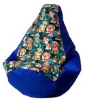 Go Gift Pufa worek sako GRUSZA DRUK chaber-psi patrol XL 130x90